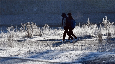 Erzurum, Kars ve Ardahan'da olumsuz hava koşulları etkisini sürdürdü