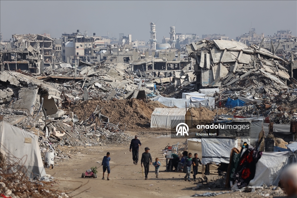 Повседневная жизнь в квартале Зейтун в восточной части Газы