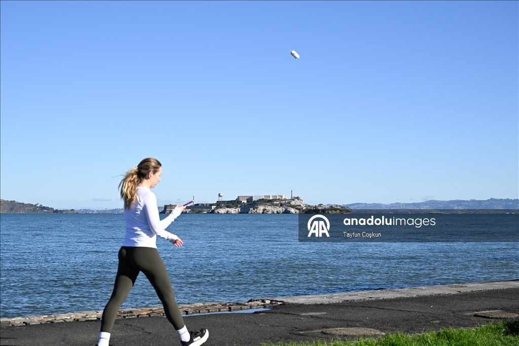 Dünyanın en büyük hava aracı LTA Pathfinder, San Francisco üzerinde görüldü