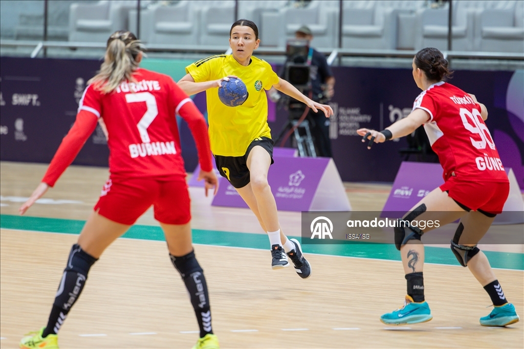 Турецкая женская сборная по гандболу вышла в финал VI Игр исламской солидарности