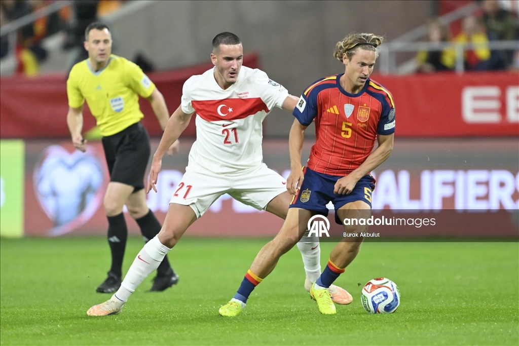 Испания и Турция сыграли вничью в матче последнего тура отбора на ЧМ-2026 9