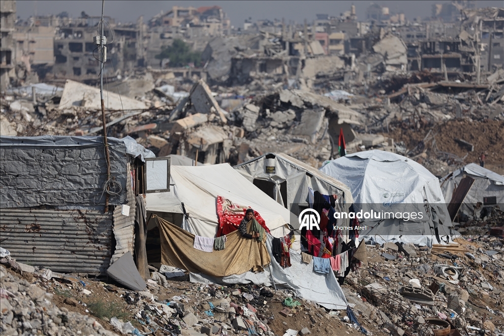 Повседневная жизнь в квартале Зейтун в восточной части Газы