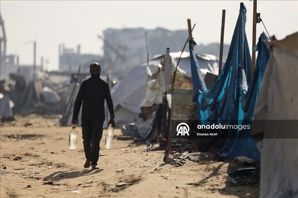 Повседневная жизнь в квартале Зейтун в восточной части Газы