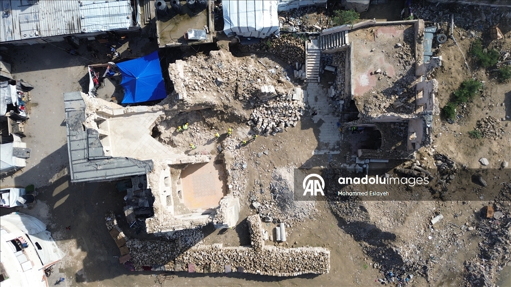 Израиль разрушил и разграбил Дворец Паши в Газе, построенный в период правления Мамлюков