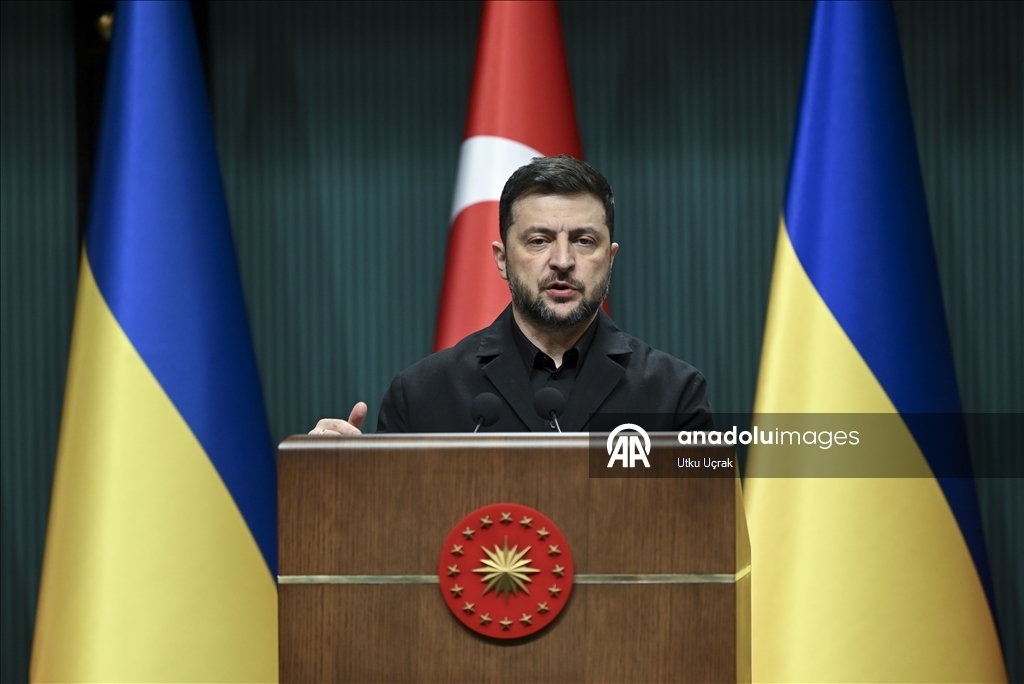 Cumhurbaşkanı Erdoğan - Ukrayna Devlet Başkanı Zelensky