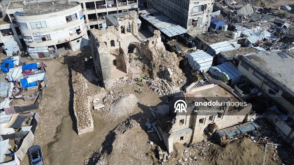 Израиль разрушил и разграбил Дворец Паши в Газе, построенный в период правления Мамлюков