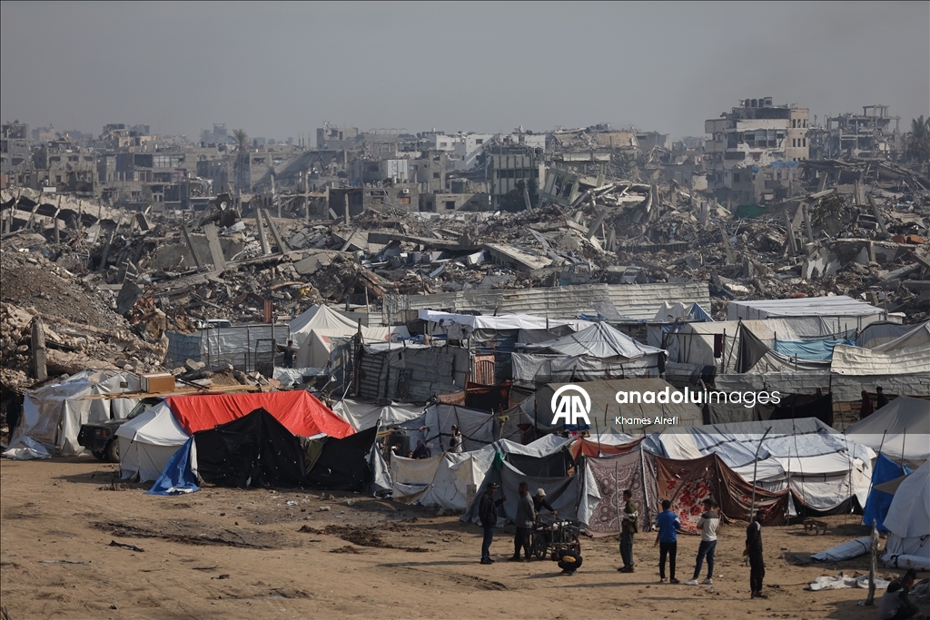 Повседневная жизнь в квартале Зейтун в восточной части Газы