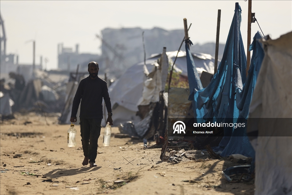 Повседневная жизнь в квартале Зейтун в восточной части Газы