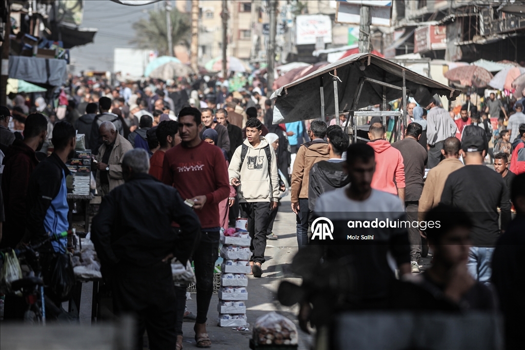 أسواق النصيرات تستعيد نبضها بعد الحصار