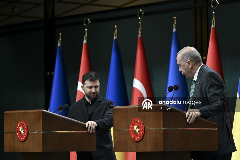 Cumhurbaşkanı Erdoğan - Ukrayna Devlet Başkanı Zelensky