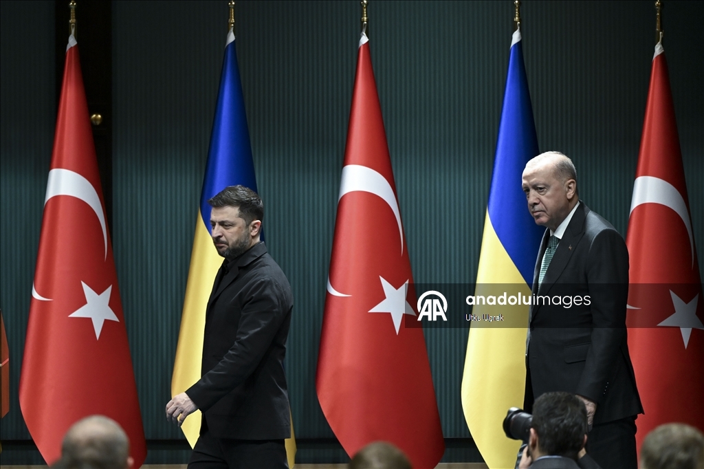 Cumhurbaşkanı Erdoğan - Ukrayna Devlet Başkanı Zelensky