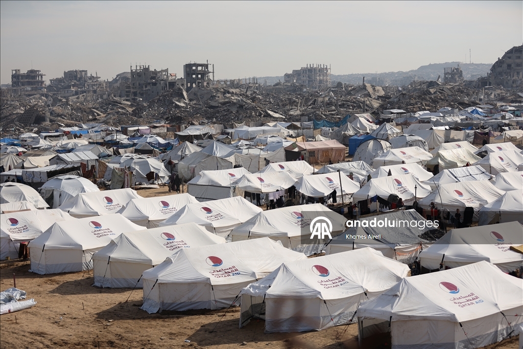 Повседневная жизнь в квартале Зейтун в восточной части Газы