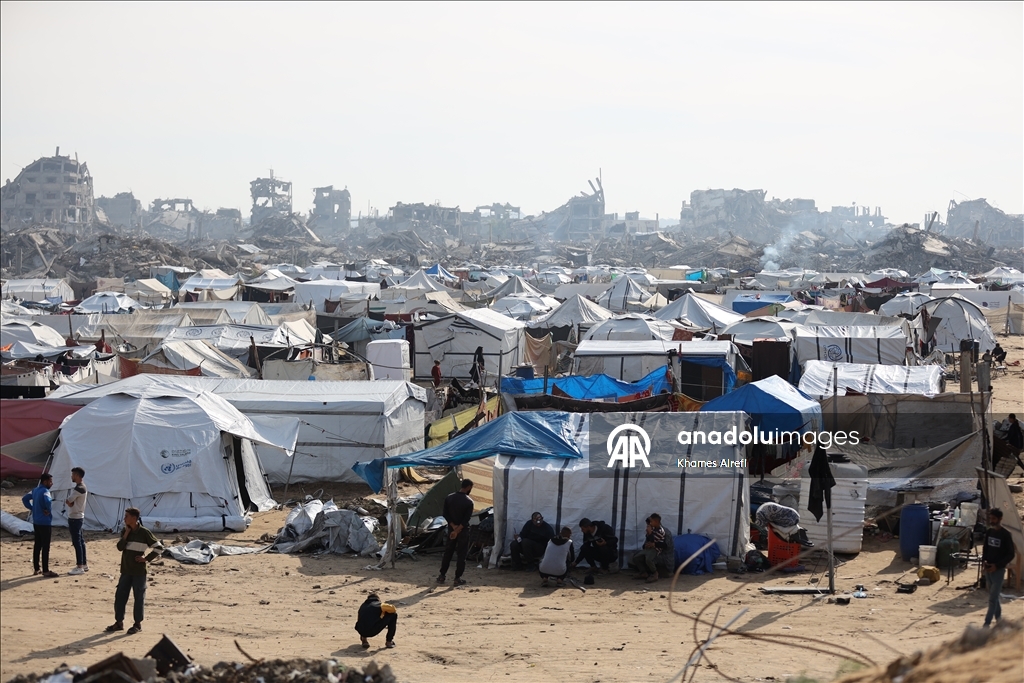 Повседневная жизнь в квартале Зейтун в восточной части Газы