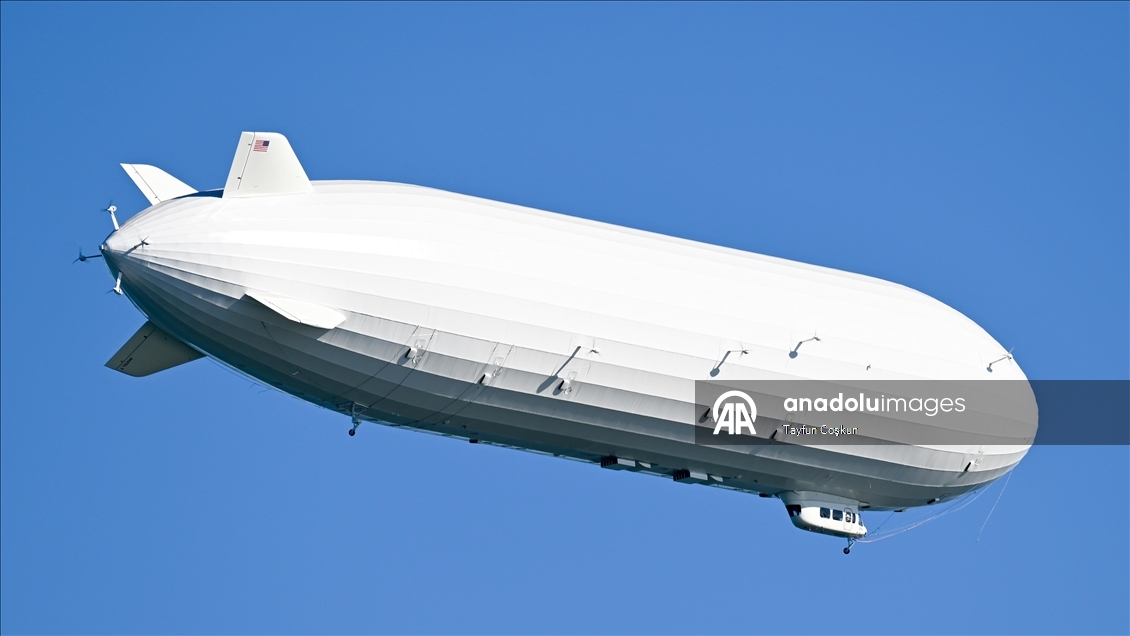 Dünyanın en büyük hava aracı LTA Pathfinder, San Francisco üzerinde görüldü