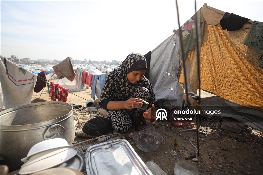 Повседневная жизнь в квартале Зейтун в восточной части Газы