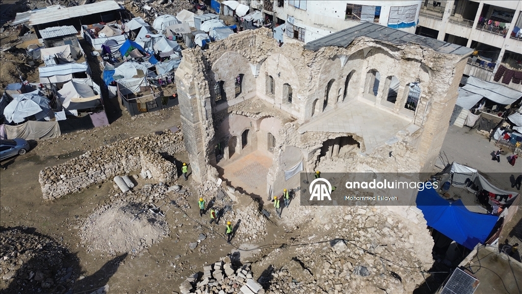 Израиль разрушил и разграбил Дворец Паши в Газе, построенный в период правления Мамлюков