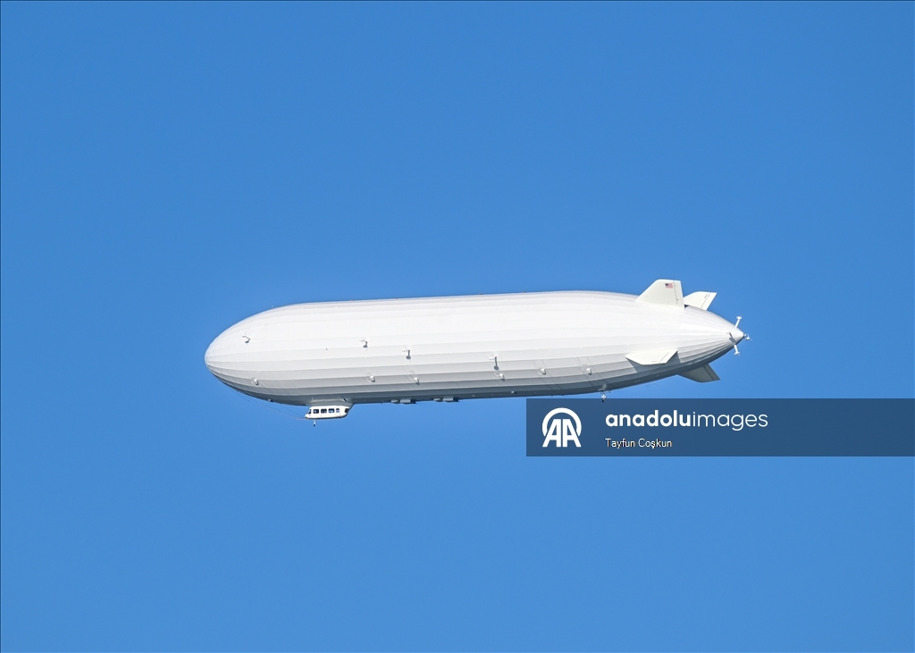 Dünyanın en büyük hava aracı LTA Pathfinder, San Francisco üzerinde görüldü