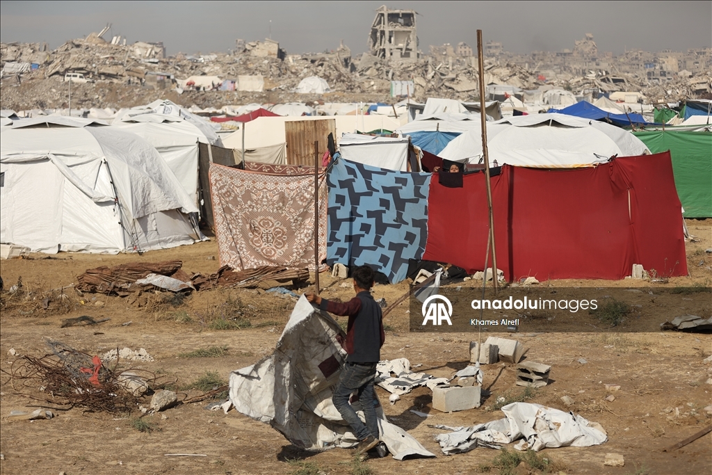 Повседневная жизнь в квартале Зейтун в восточной части Газы