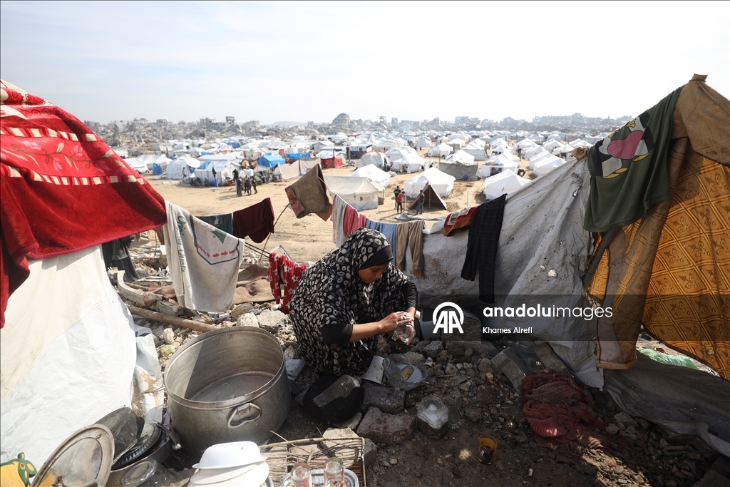 Повседневная жизнь в квартале Зейтун в восточной части Газы