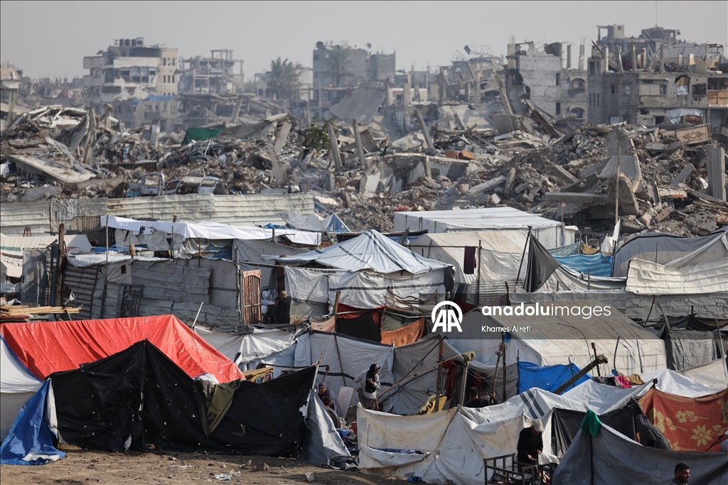 Повседневная жизнь в квартале Зейтун в восточной части Газы
