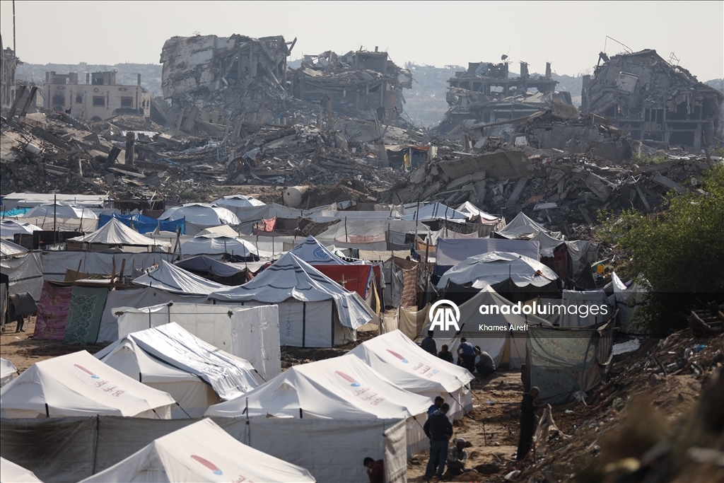 Повседневная жизнь в квартале Зейтун в восточной части Газы