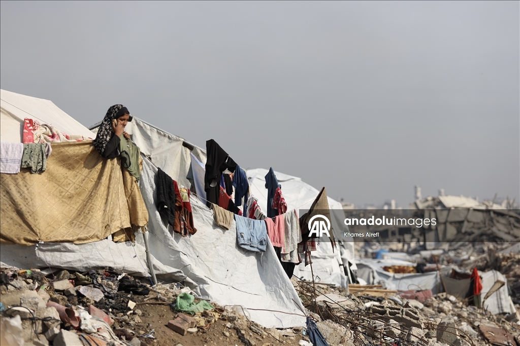 Повседневная жизнь в квартале Зейтун в восточной части Газы