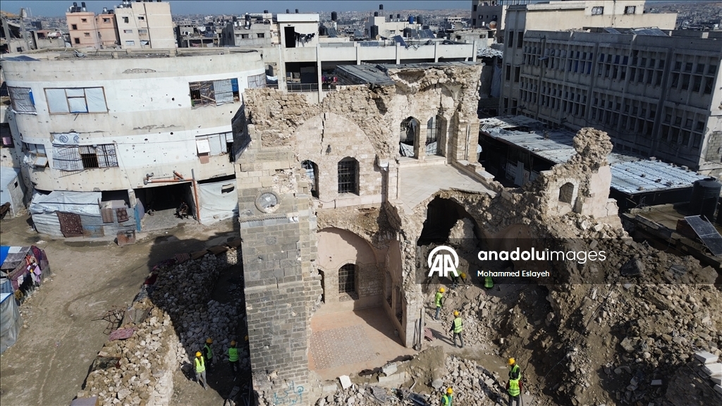 Израиль разрушил и разграбил Дворец Паши в Газе, построенный в период правления Мамлюков