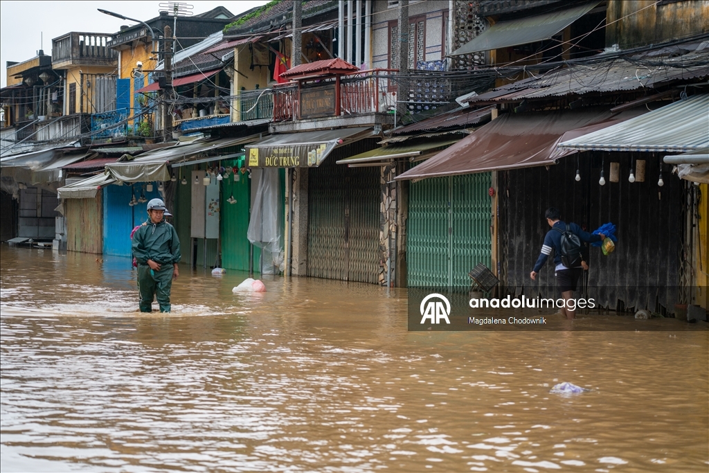 Vietnam'ın Hoi An kenti su altında kaldı