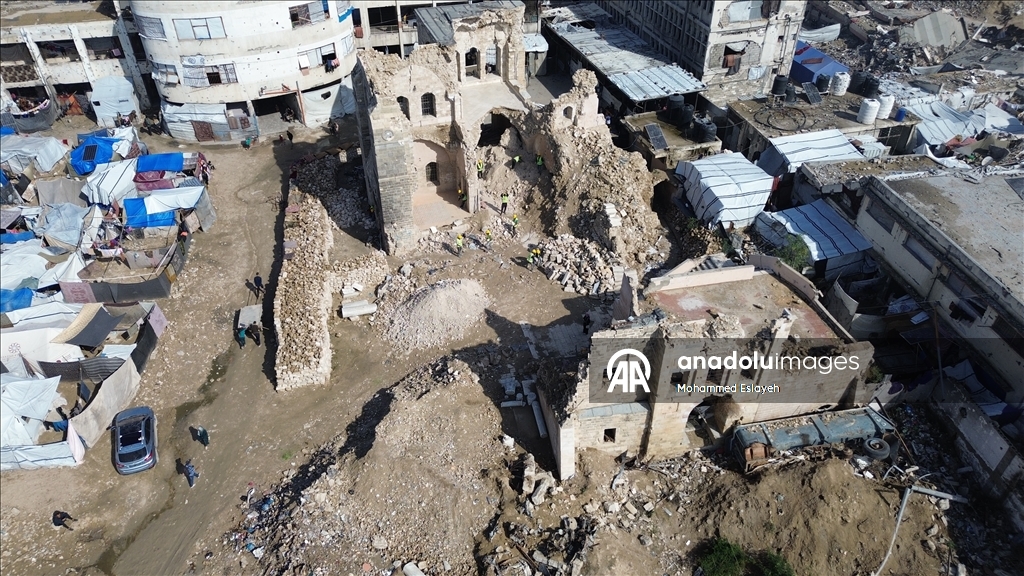 Израиль разрушил и разграбил Дворец Паши в Газе, построенный в период правления Мамлюков