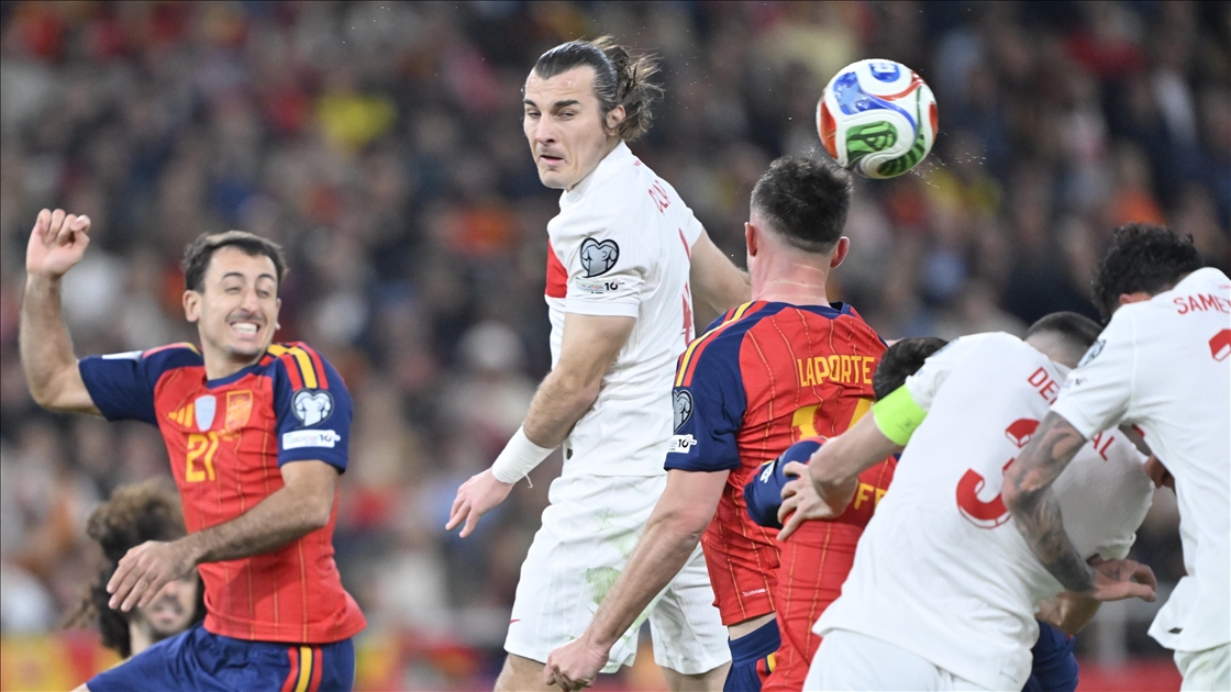 Türkiye deplasmanda İspanya ile berabere kaldı