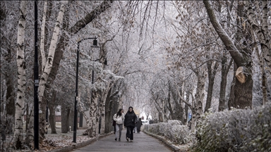 Erzurum'da soğuk hava