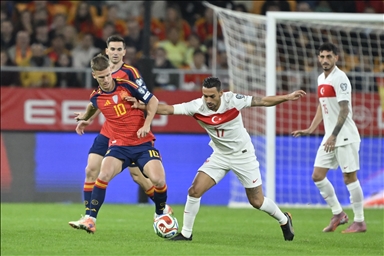 Испания и Турция сыграли вничью в матче последнего тура отбора на ЧМ-2026