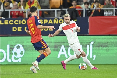 Türkiye deplasmanda İspanya ile berabere kaldı