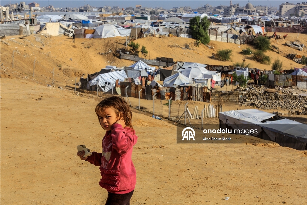 Палестинцы переживают затопления и холод