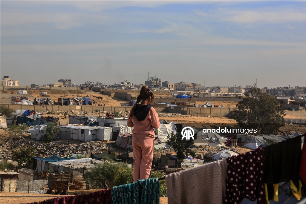 Палестинцы переживают затопления и холод