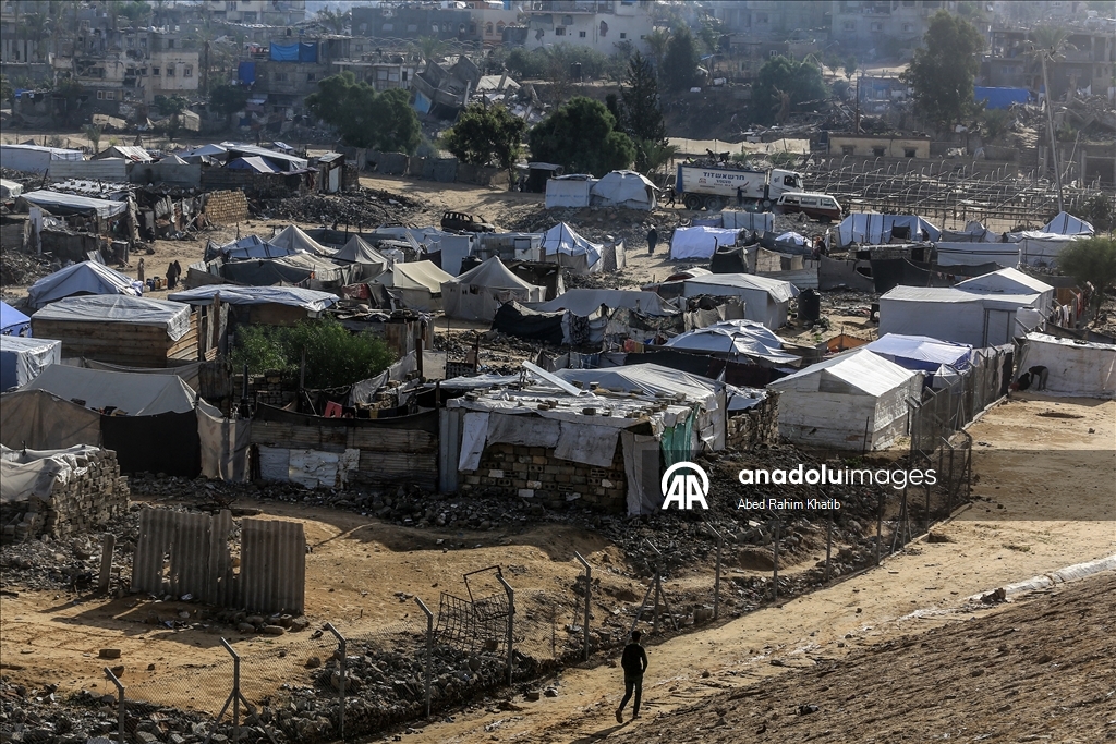 Палестинцы переживают затопления и холод