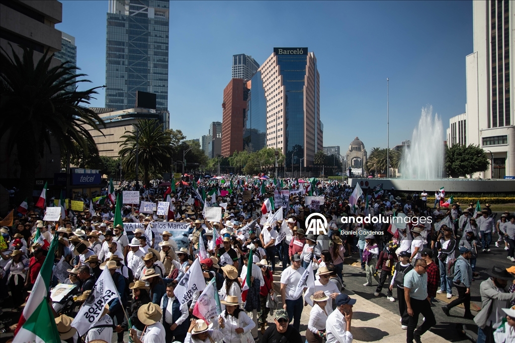 'Gen Z' demonstration in Mexico City