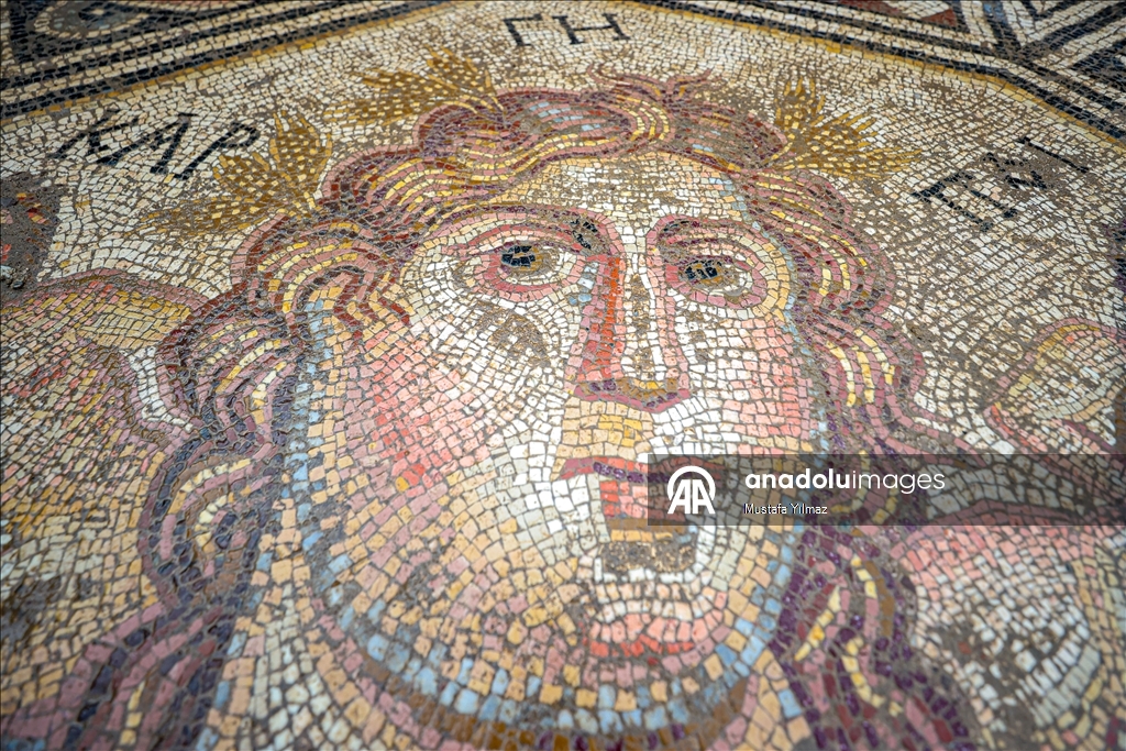 В турецком Изнике нашли красочную мозаику III века