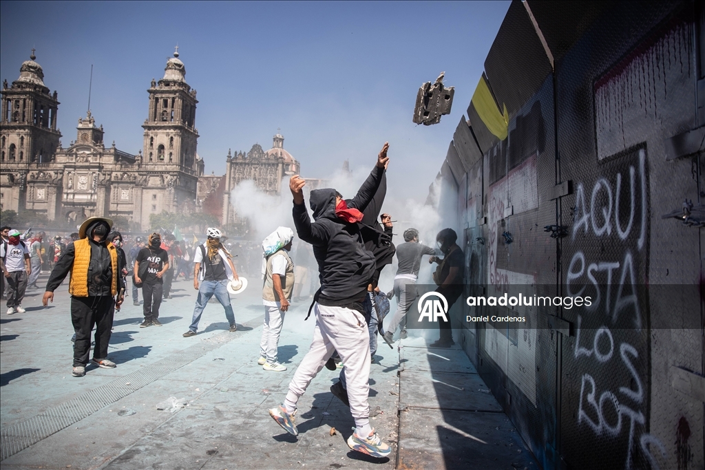 'Gen Z' demonstration in Mexico City