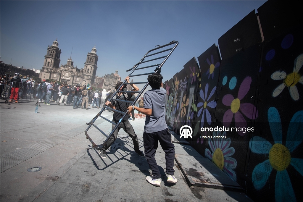 'Gen Z' demonstration in Mexico City