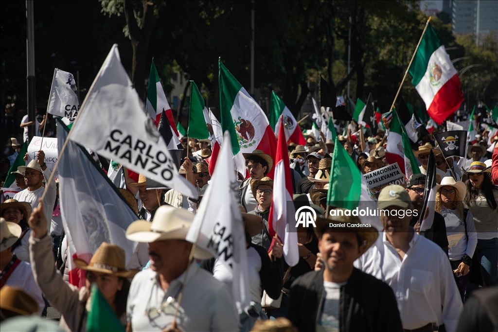 'Gen Z' demonstration in Mexico City