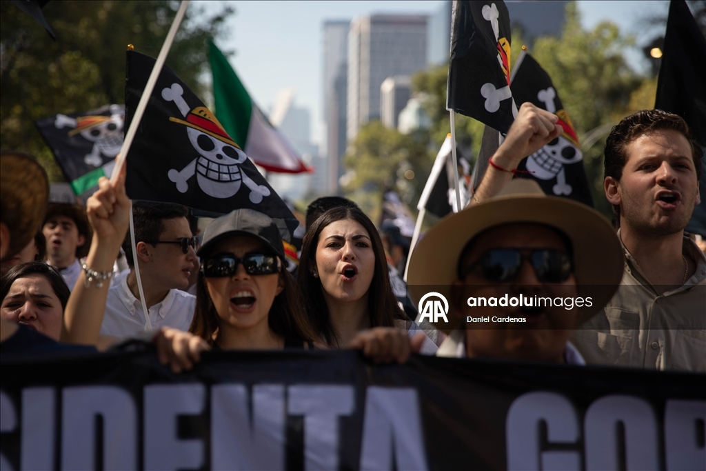 'Gen Z' demonstration in Mexico City