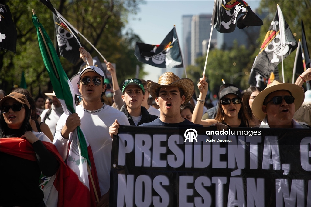 'Gen Z' demonstration in Mexico City
