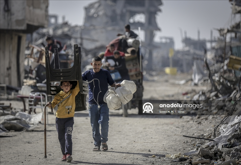 عائلات تنزح من التفاح والشجاعية مع توسّع إسرائيلي شرق غزة