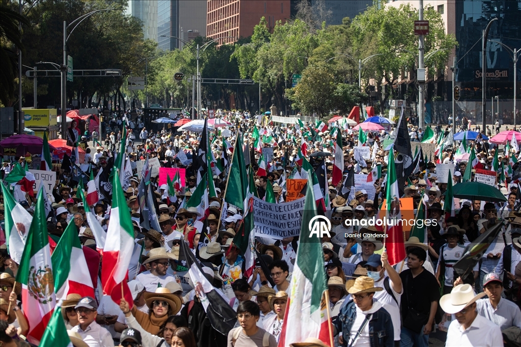'Gen Z' demonstration in Mexico City
