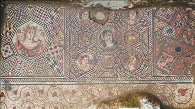 В турецком Изнике нашли красочную мозаику III века