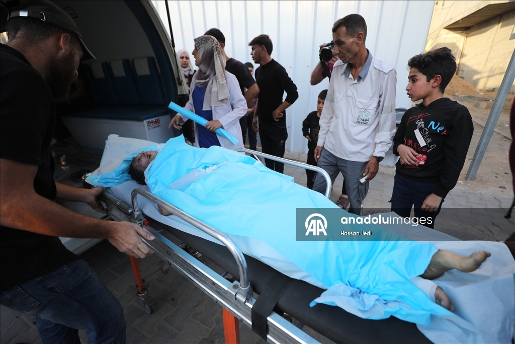 İsrail ordusu ateşkesi ihlal ederek Nusayrat bölgesinde bir binayı hedef aldı