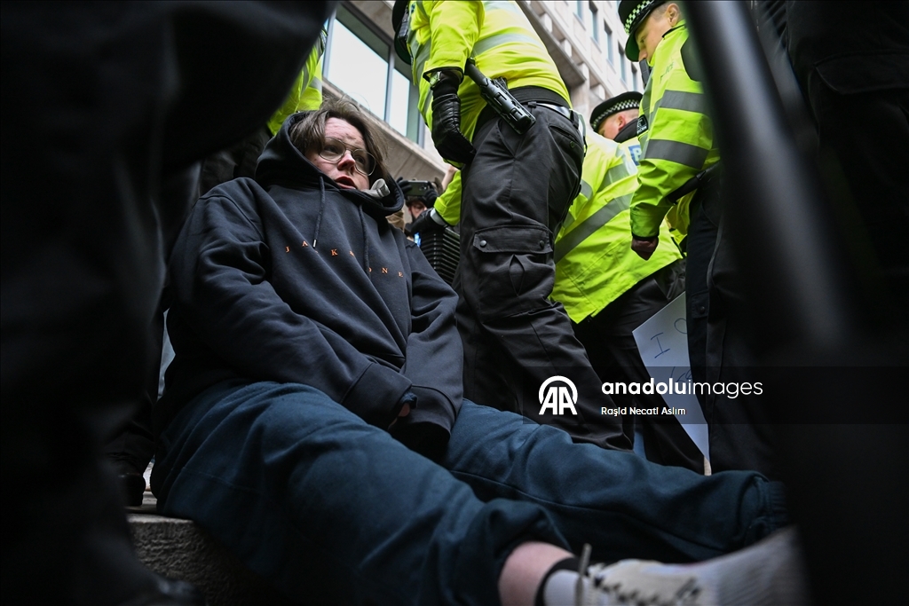 В Лондоне задержаны десятки участников акции в поддержку Palestine Action