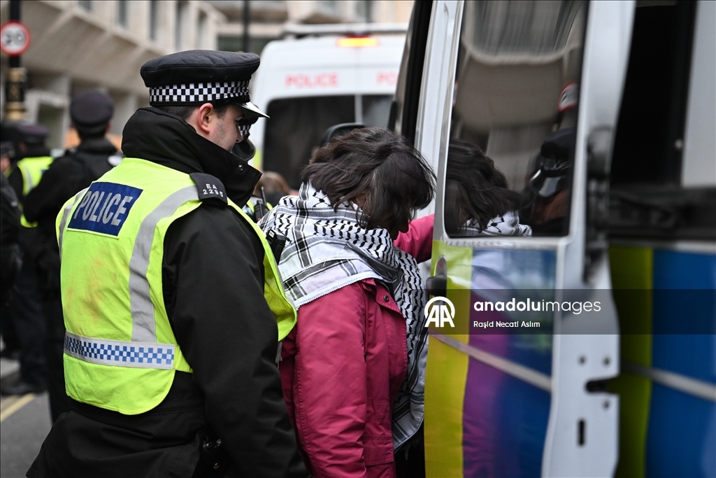 В Лондоне задержаны десятки участников акции в поддержку Palestine Action