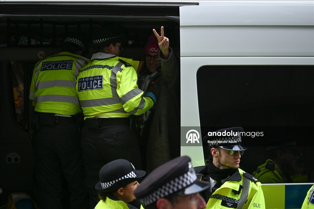 В Лондоне задержаны десятки участников акции в поддержку Palestine Action